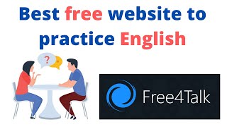 Best Free Website to practice English || Free4Talk screenshot 1