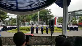 Atraksi anggota security SIGAP