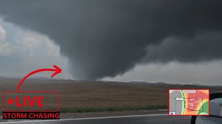 🔴 LIVE | Storm Chasing: Strong to Violent Tornadoes Across Oklahoma