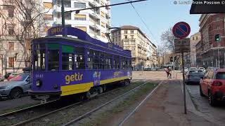 Raccolta Tram ATM Serie 1500 Carrelli tipo Peter Witt - Febbraio-Marzo 2022