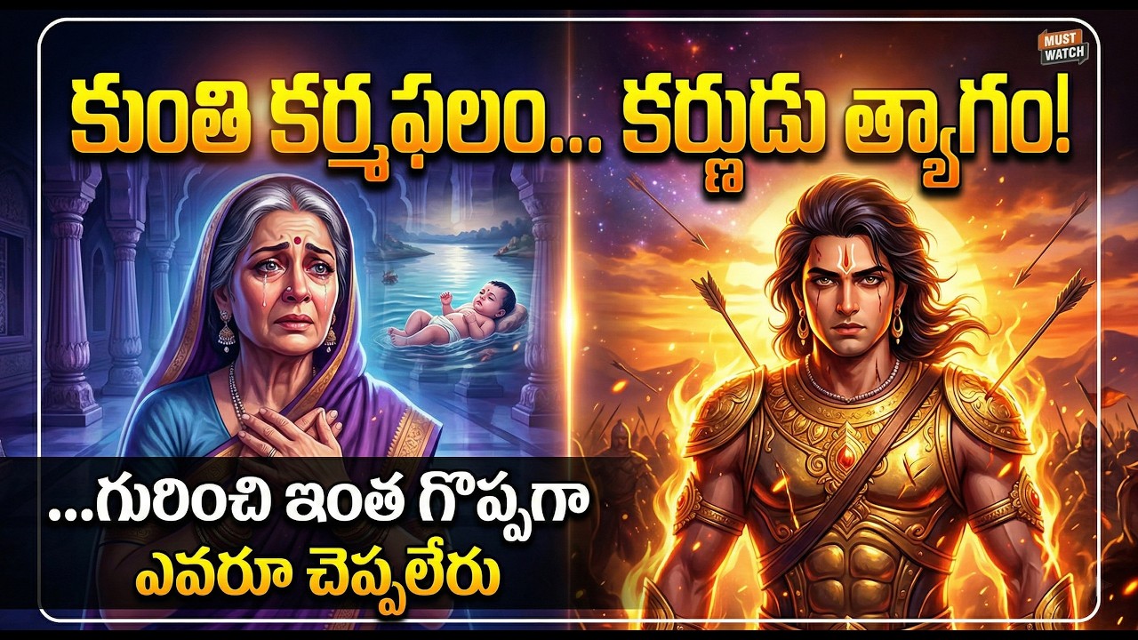 #కుంతి కర్మఫలం, కర్ణుడు త్యాగం గురించి ఇంత గొప్పగా ఎవరూ చెప్పలేరు #chaganti #devotional