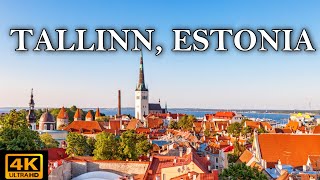 [4k] Walking in TALLINN OLD TOWN, Estonia