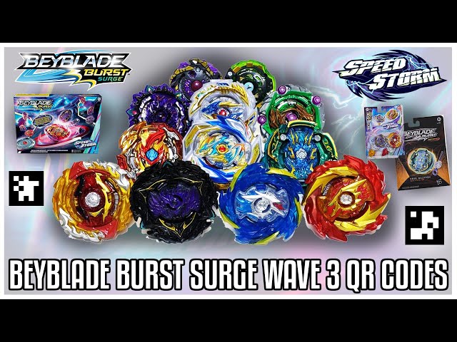 SPEEDSTORM QR CODE + MAIS IMAGENS OFICIAIS BEYBLADE BURST SURGE! BEYBLADE  BURST NEWS 