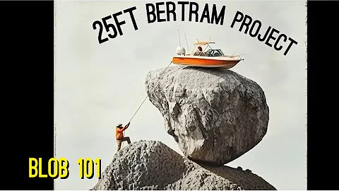 25ft BERTRAM PROJECT - blob 101 - front side pockets glued in , few more steps closer! more problems