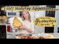 The BEST Holiday Party Recipes &amp; Day NINE of 12 Days of Giveaways!