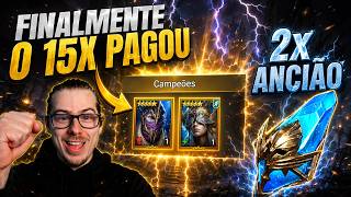 ABERTURA DE FRAGMENTOS | 2X ANCIÃO | 15X TALENNA E VARKOS | RAID SHADOW LEGENDS