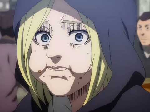 久しぶりのアップルパイで飲み込めないアニ　#進撃の巨人