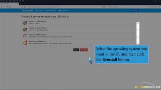 How To Reinstall Os Using Solusvm Os Reinstaller Cloudspace
