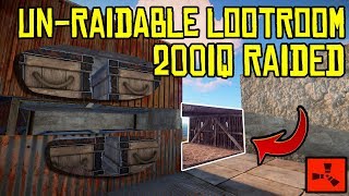 We RAIDED An ‘Un-Raidable’ Loot Room Using 200IQ! - RUST