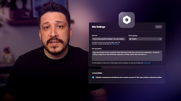 Site Settings & Global Accessibility Features in Framer (SEO Lesson 5)