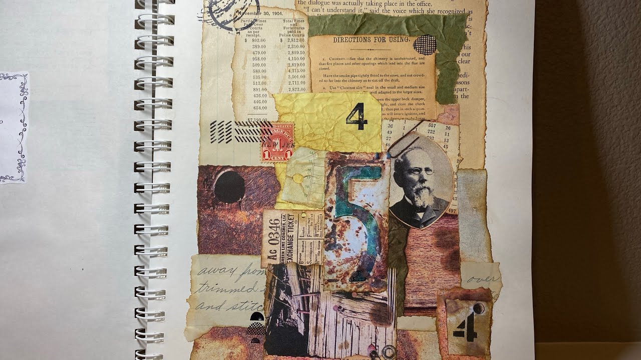 #cwplanner3 and 4 Margarete Miller Collage Challenge - YouTube