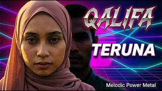 TERUNA - QALIFA (Melodic Power Metal Cover) | Fatimah M.Amin Reborn in 80's Metal