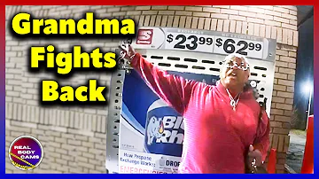Angry Drunk Grandma Accuses Cops of Treating Her Like a Runaway Slave!
