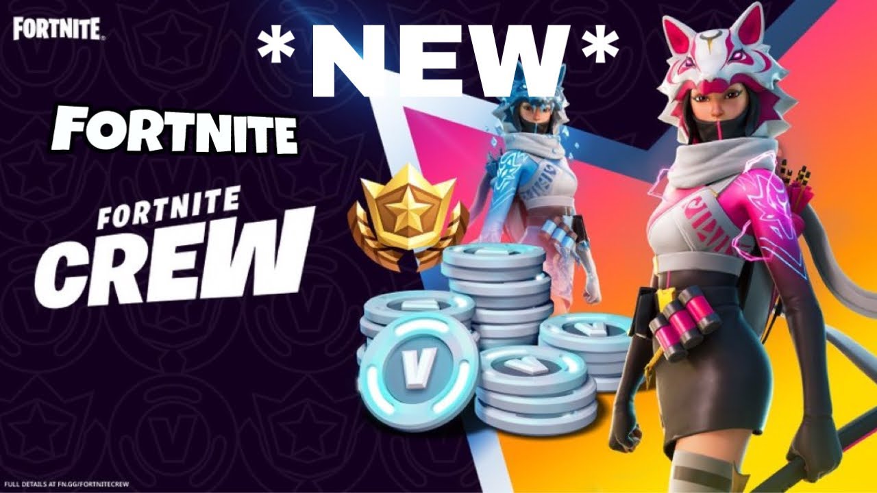 *NEW* FORTNITE FEBRUARY CREW PACK SKIN REVEALED