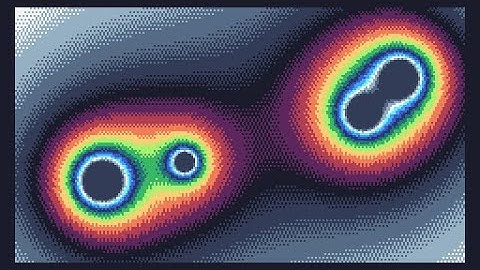 Metaballs, 256 byte - TIC-80