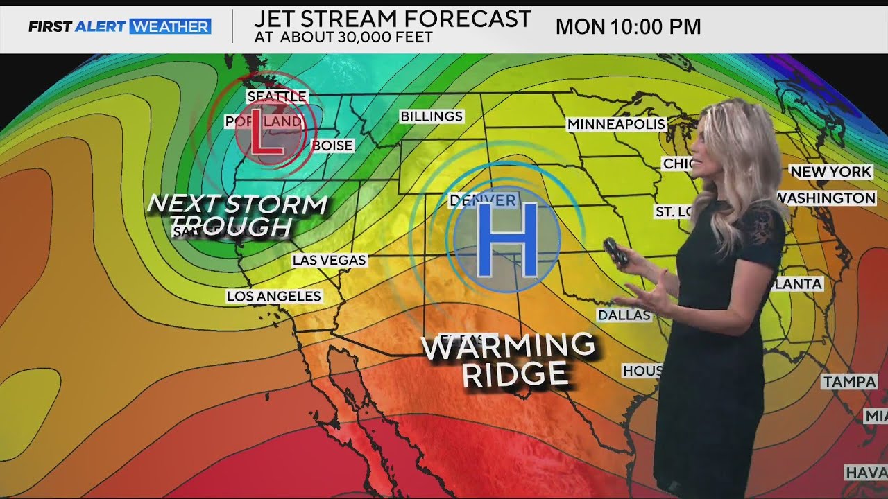 Warm and breezy before rain chances return on Wednesday for Denver ...