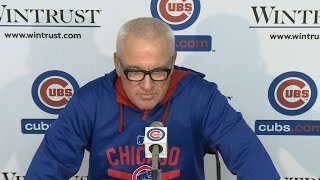 CIN@CHC: Maddon on Ramirez's injury and Wood's outing