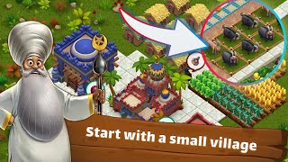 Jogo de Fazenda e Vila Para Celular SunCity: City Builder, Farming game like Cityville Android ios screenshot 2