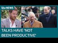 Harry has spoken to Prince William and Prince Charles but talks were not 'productive' | ITV News