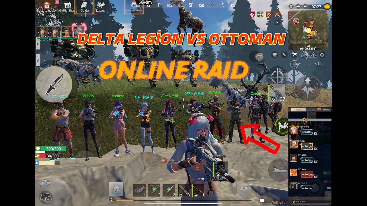 WE ARE OTTOMAN | DELTA LEGİON VS OTTOMAN | LAST ISLAND OF SURVIVAL LAST DAY RULES