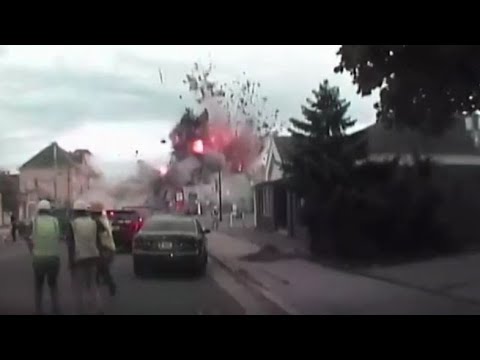 Dash Cam Video shows Sun Prairie Explosion - YouTube