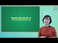 #TRUNG CẤP - BÀI 12 - Phần 1