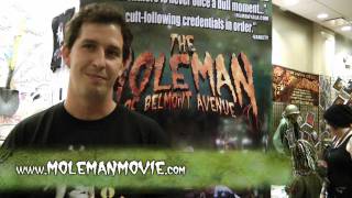 Moleman of Belmont Avenue at Flashback Weekend Chicago 2011 filmed by Chateau GRRR