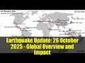 Earthquake Update: 26 October 2025 - Global Overview and Impact