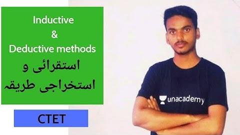 CTET Urdu Pedagogy | Inductive and Deductive Methods | M M Ali