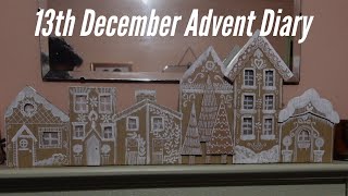 Cardboard Gingerbread Houses Tutorial. A Cheap and Easy DIY for Christmas