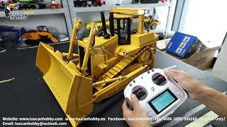 How to adjust radio settings to control JDM-98 bulldozer more precisely #model #rc #construction
