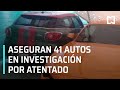 Aseguran bodega de donde salieron autos usados en atentado contra García Harfuch - Las Noticias