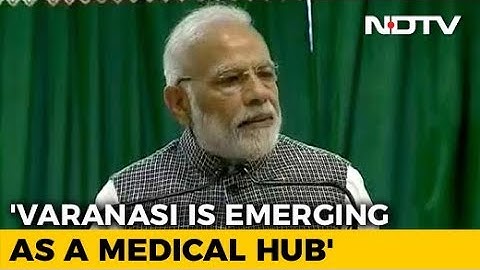 PM Modi Launches Projects Worth Over Rs. 550 Crore In Varanasi