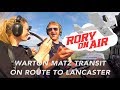 Warton Military Air Traffic Zone Transit | Barton to Lancaster | ATC Audio