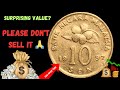 Surprising value of 1997 malaysia 10 sen coin