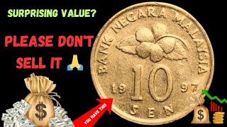 Surprising Value of 1997 Malaysia 10 Sen Coin?