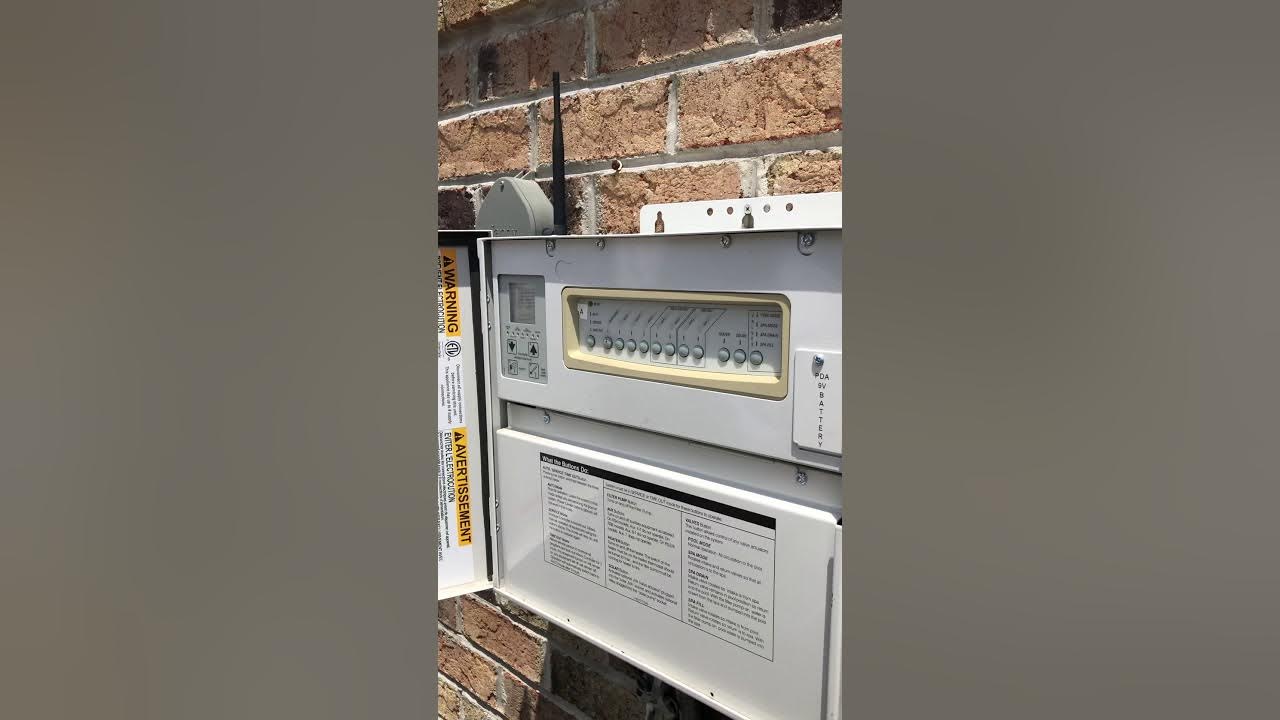 Jandy Pool Filter Cleaning Part 1 the main filter cartridge and