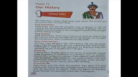 Class-4,BGS, chap -14 (Our History)