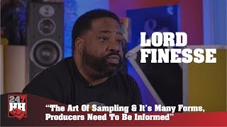Lord Finesse - The Art Of Sampling & It's Many Forms, Producers Need To Be Informed (247HH EXCL)