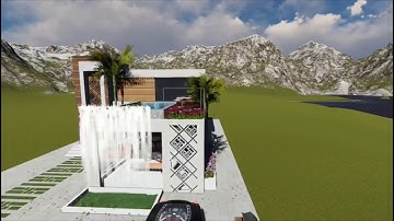 Beach house design #modern #lumion #revit