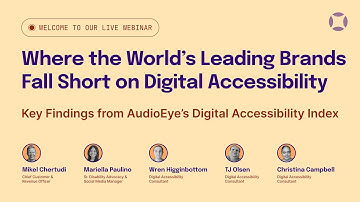 Where the World’s Leading Brands Fall Short on Digital Accessibility