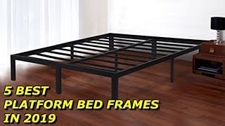 5 Best Platform Bed Frames in 2019