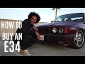 TIPS & COMMON PROBLEMS WHEN BUYING AN E34