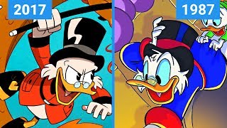 DuckTales 2017 VS 1987 Opening Title Comparison