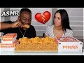 ASMR CHICKEN WINGS MUKBANG WITH MY HUSBAND + DISCUSSING PERSONAL PROBLEMS
