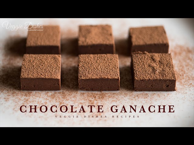 焼き菓子よりも断然簡単、生チョコの作り方：How to make Chocolate