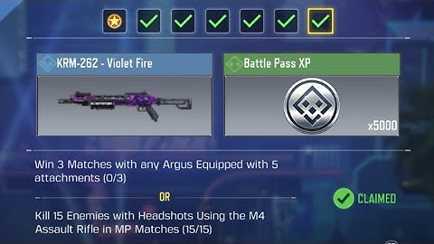 call of duty mobile kill15 enemies with headshots using the M4 assault rifle in mp matches