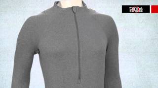 Nike Women's Baseline Half Zip Top- Tennis Express