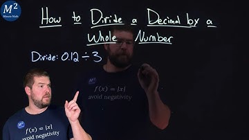How to Divide a Decimal by a Whole Number | Part 1 of 2 | Divide: 0.12÷3 | Minute Math