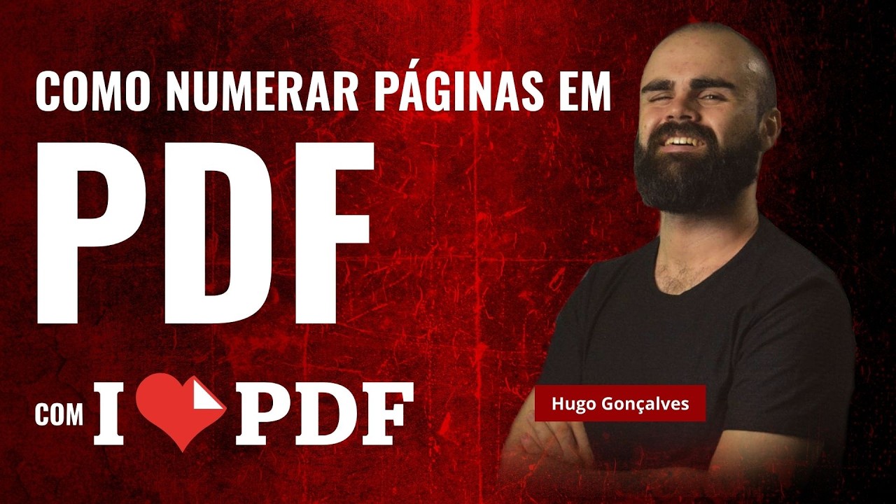 loveページ Como Numerar Páginas de PDFs com iLovePDF - YouTube